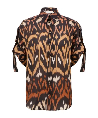 Zimmermann Printed Shirt In Multi