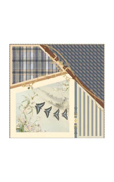 Zimmermann Printed Silk Square 90 In Multi