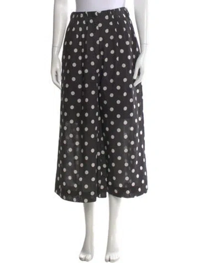 Pre-owned Zimmermann Printed Wide Leg Pants In Multi