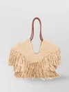 Zimmermann Raffia Fringes Tote Bag
