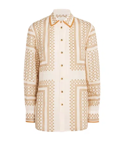 ZIMMERMANN RAMIE PRINTED SHIRT