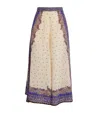 Zimmermann Maxine Wide Leg Printed Trousers