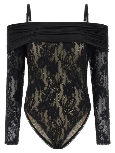 Zimmermann Rebellion Bodysuit In Black