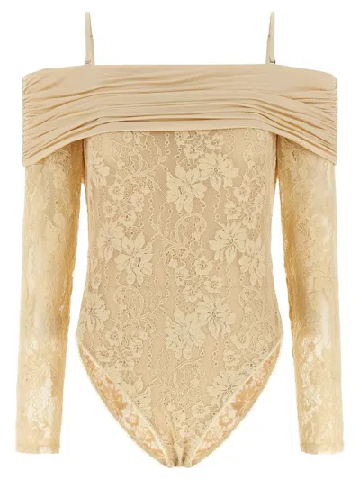 Zimmermann Rebellion Bodysuit In Brown