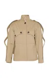 Zimmermann Rebellion Cargo Jacket In Neutral