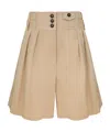 Zimmermann Rebellion Cargo Shortss Beige In Neutral