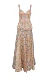 Zimmermann Rebellion Corded Maxi Dress