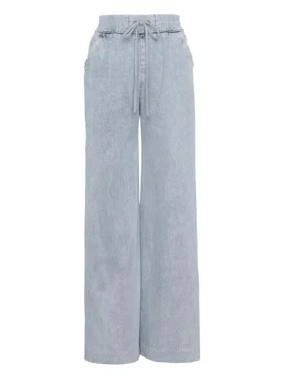 Zimmermann Rebellion Jeans Mit Kordelzug In Blue