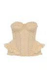 Zimmermann Rebellion Frayed Corset