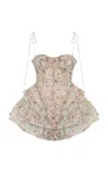 Zimmermann Rebellion Frayed Mini Dress