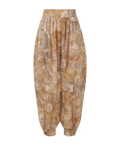 Zimmermann Rebellion Harem Pants In Multi