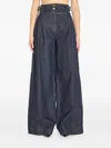 Zimmermann Rebellion High-rise Wide-leg Jeans In Blue
