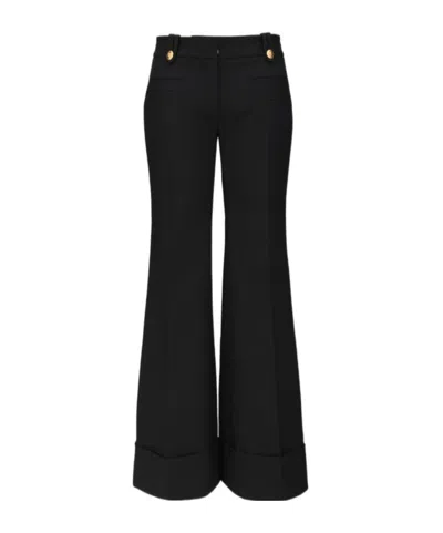 Zimmermann Rebellion Low-rise Flare Pant In Black