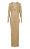 Zimmermann Rebellion Metallic Maxi Dress