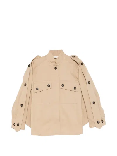 Zimmermann Rebellion Oversized Jacket In Neutral