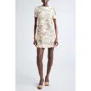 Zimmermann Rebellion Rope Trim Linen Minidress In White