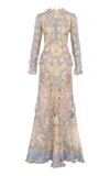 Zimmermann Rebellion Scallop Maxi Dress