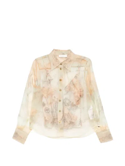 Zimmermann Rebellion Shirt In White
