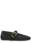 Zimmermann Reef Woven Ballet Flats