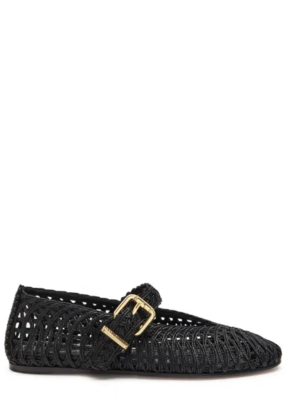 Zimmermann Reef Woven Ballet Flats