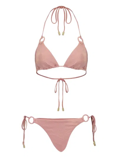 Zimmermann Rhiannin Bikini In Pink