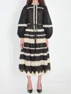 Zimmermann Rhiannon Billow Maxi Dress In Black