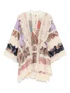 Zimmermann Rhiannon Printed Cotton Mini Dress In Multi