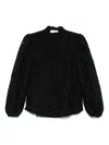 Zimmermann Rhiannon Guipure Lace Trim Cotton Shirt