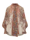 Zimmermann Rhiannon Blouse In Multi