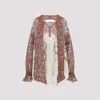 Zimmermann Rhiannon Tie Neck Blouse In Brown