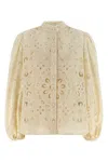 Zimmermann Rhiannon Shirt And Blouse Beige In Neutral