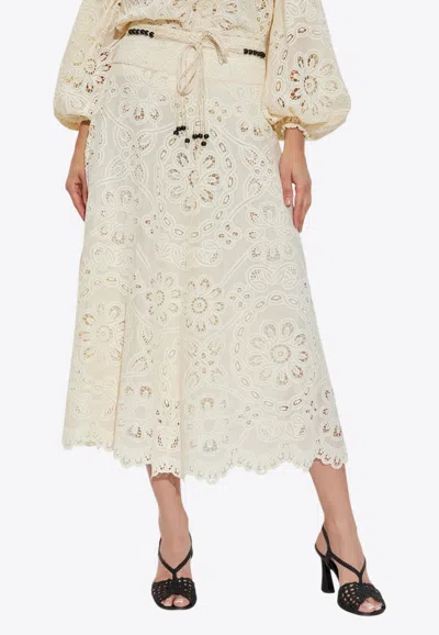 Zimmermann Blusa - Blanco In Neutral