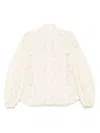Zimmermann Rhiannon Embroidered Blouse In Neutral