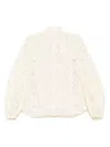 Zimmermann Cotton Rhiannon Embroidered Blouse In Neutral