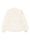 Zimmermann Rhiannon Embroidered Blouse In White