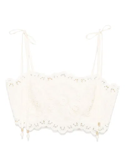 Zimmermann Top - Blanco In Neutral