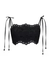 Zimmermann Rhiannon Embroidered Top In Black
