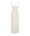 Zimmermann Rhiannon Embroidered Dress In Ivory