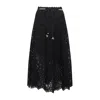 Zimmermann Rhiannon Embroidered Midi Skirt