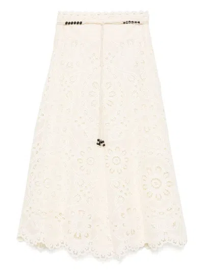 Zimmermann Blusa - Blanco In Neutral