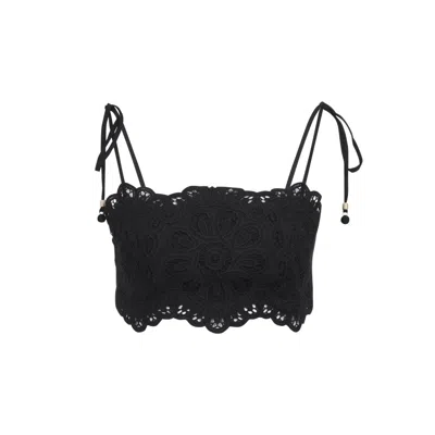 ZIMMERMANN RHIANNON EMBROIDERED TOP