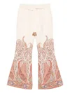 Zimmermann Rhiannon Paisley-print Trousers In Multi