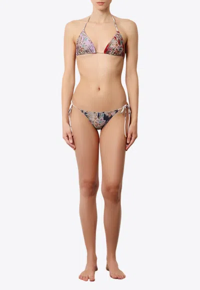 ZIMMERMANN RHIANNON FLORAL BIKINI SET