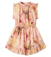 Zimmermann Cotton Rhiannon Flip Dress In Pink