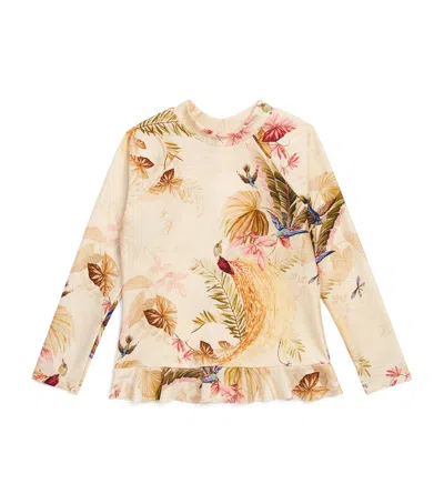 Zimmermann Kids' Rhiannon Frill Rashie Top