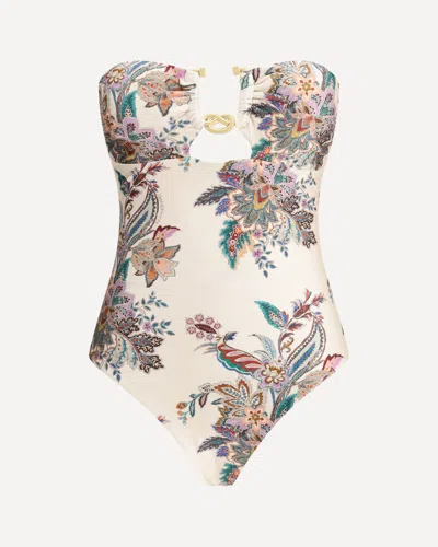 ZIMMERMANN RHIANNON KNOT ONE-PIECE SWIMSUIT