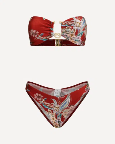 ZIMMERMANN RHIANNON KNOT SWIMSUIT
