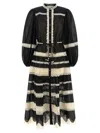 Zimmermann Rhiannon Billow Maxi Dress In Black