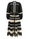 Zimmermann Rhiannon Billow Maxi Dress In Black