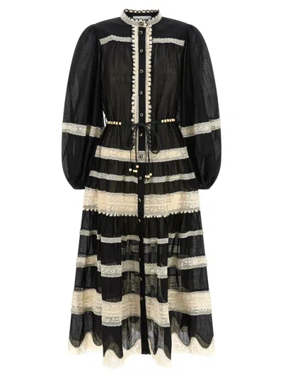 ZIMMERMANN ZIMMERMANN RHIANNON LACE BILLOW' DRESS